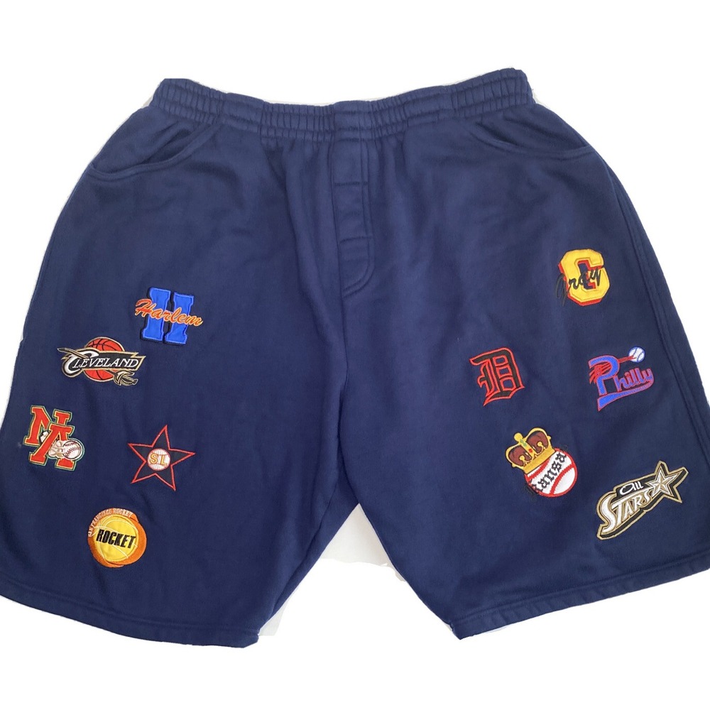 Vintage Harlem Streetleague Shorts Cleveland Philly‎ Embroidered Unlimited 3XL